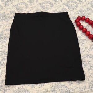 Joe Fresh Black Pencil Mini Skirt for Cocktail